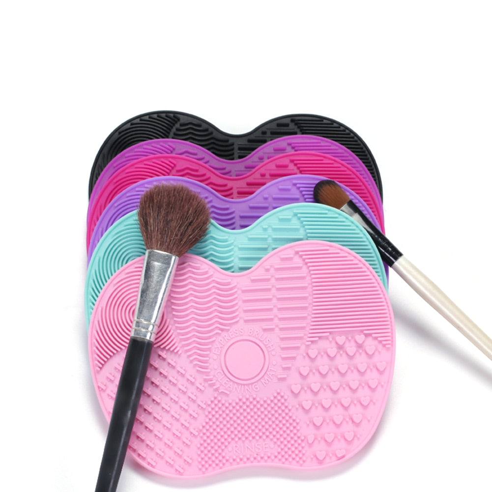 1PC Silicone Makeup brush cleaner Pad Make Up Various colors