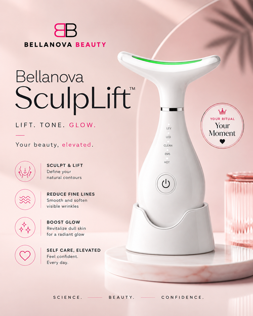 Sculplift Facial Massager 7 Color Led Light & Ems