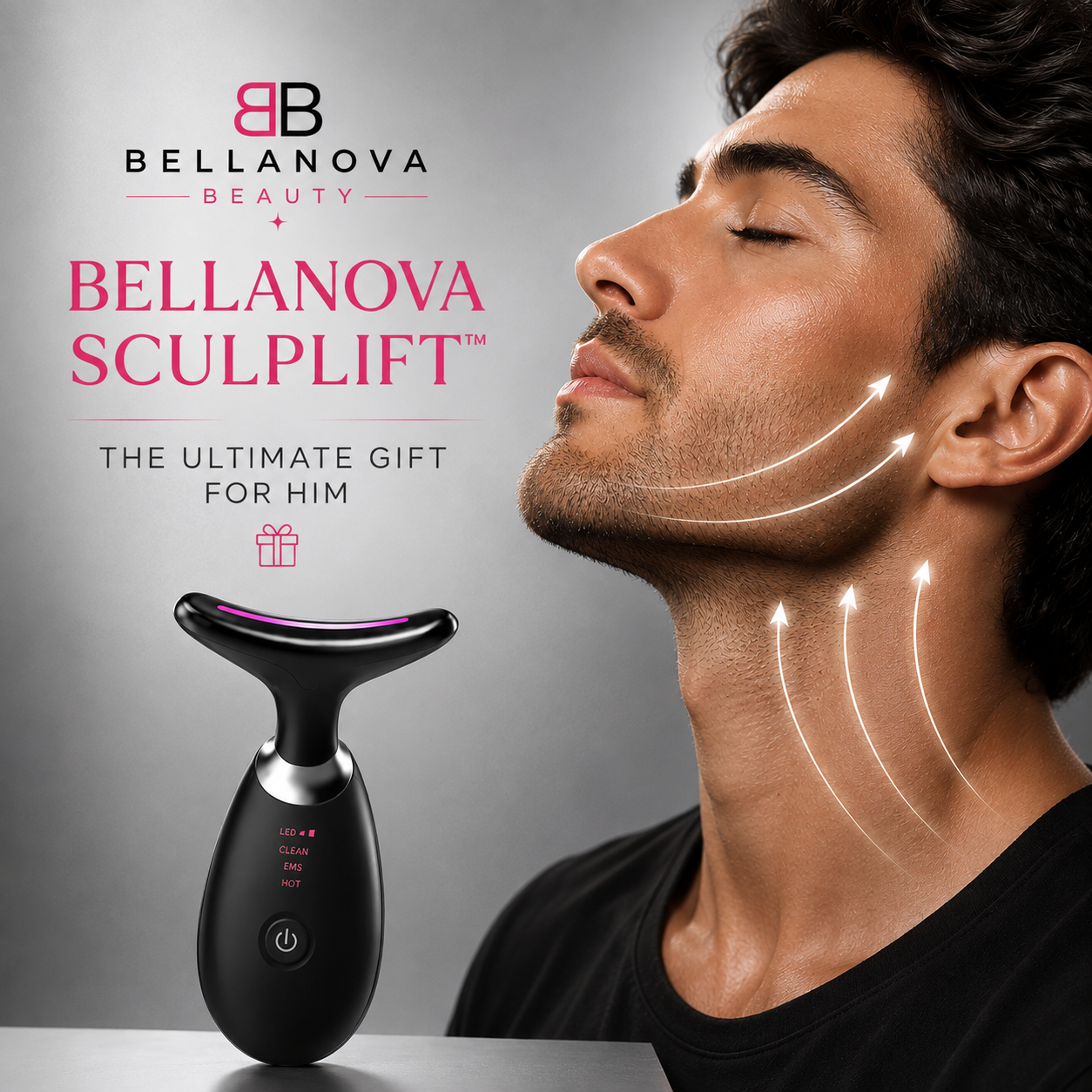 Sculplift Facial Massager 7 Color Led Light & Ems