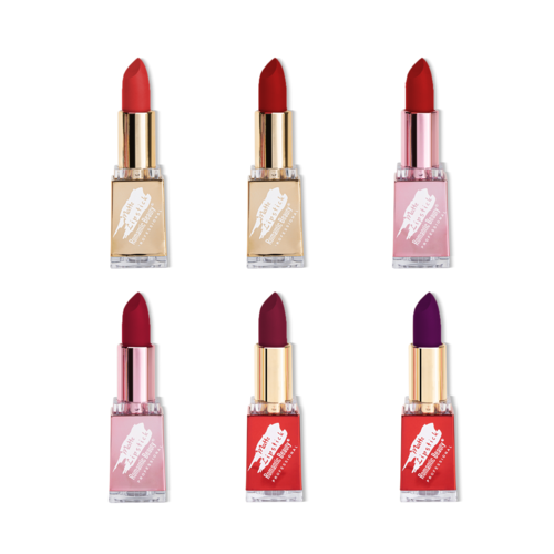 6 Matte Lipsticks - Reds by Art Gallery